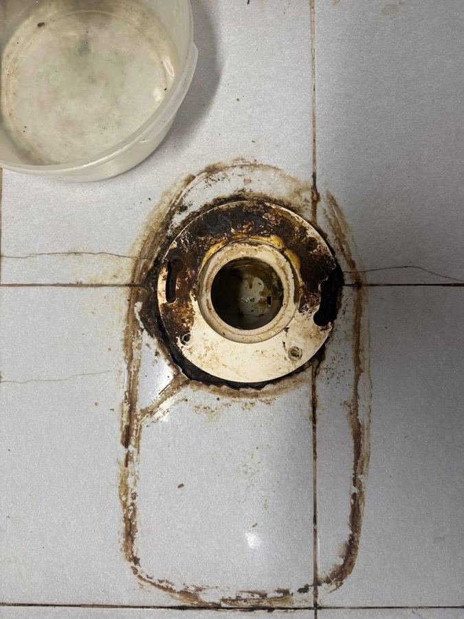 Reparación de flange de toilet — Pipeline Plumbing Co
